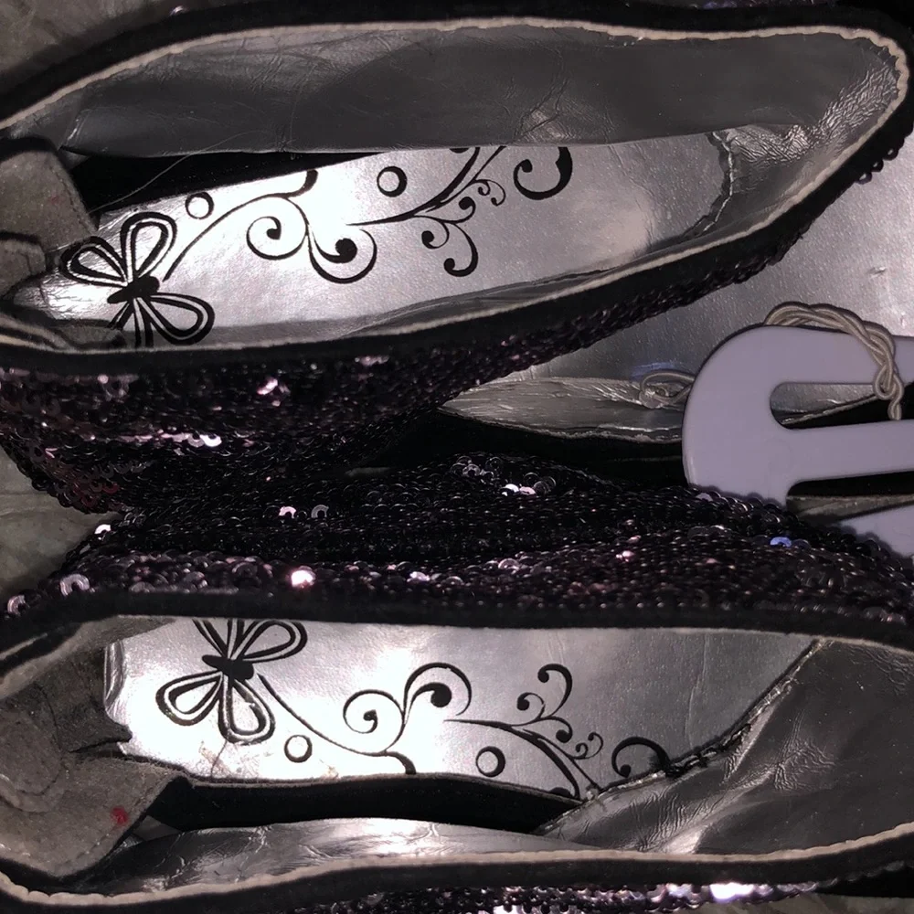 The Children Place girls sequins flats